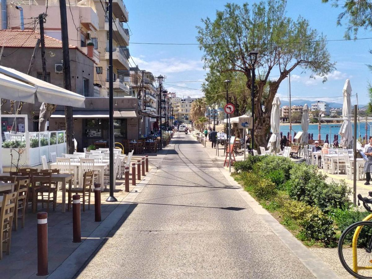 Sea Side View Home Steps From The Beach & City Χανιά Εξωτερικό φωτογραφία